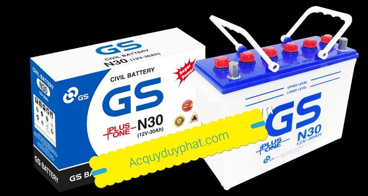 Bình GS nước N30 (12V-30AH)