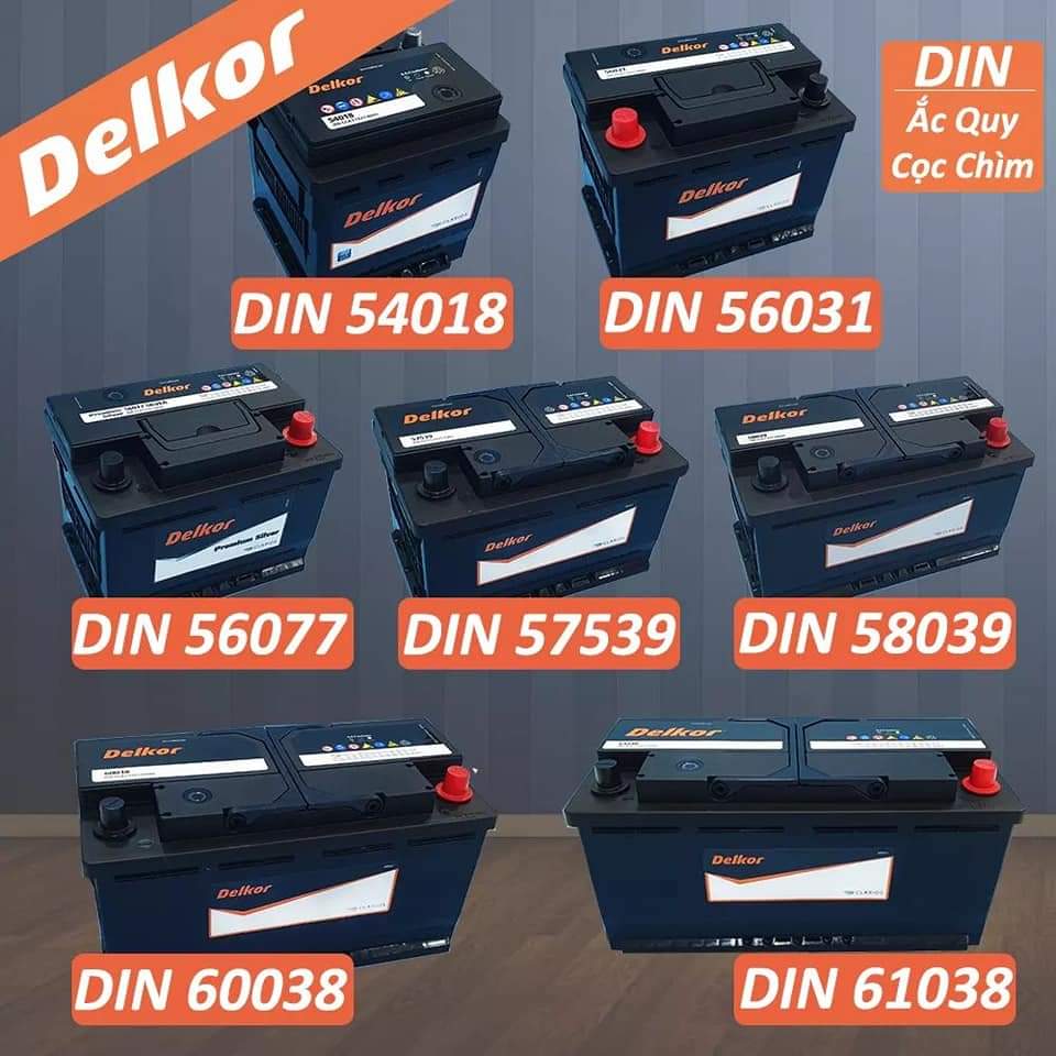 Ắc quy Delkor 1111K