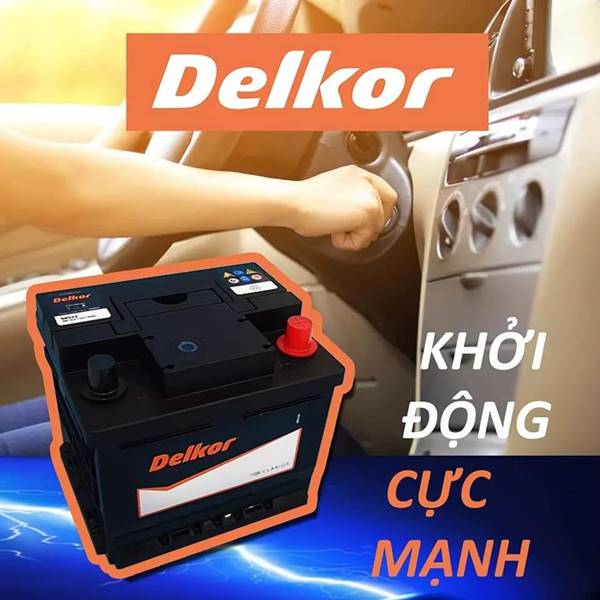 Ắc quy Delkor DIN 54018