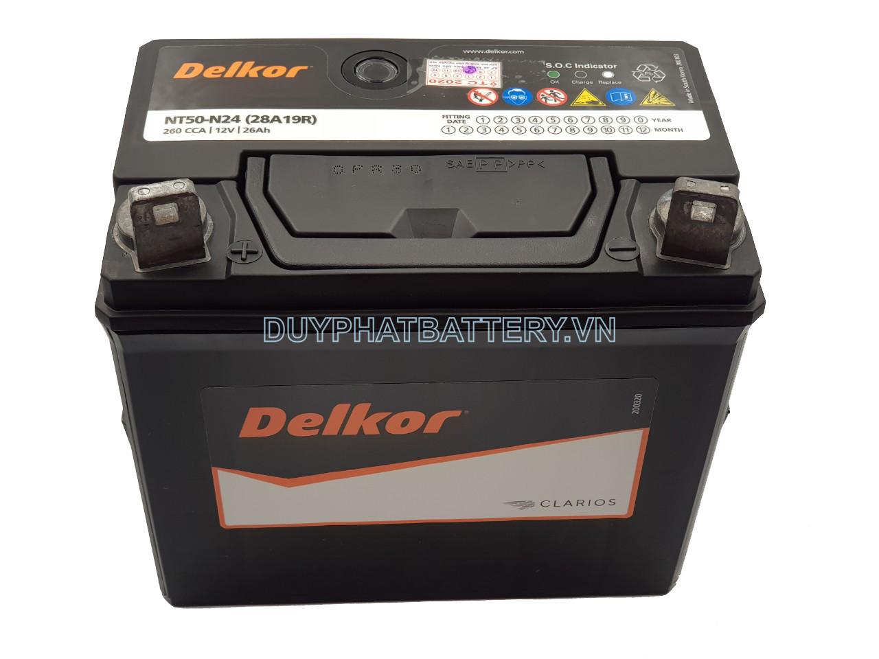 Ắc quy Delkor NT50-N24