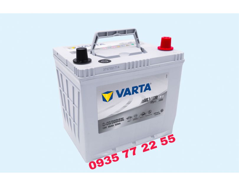 ắc quy Varta 75D23R/L