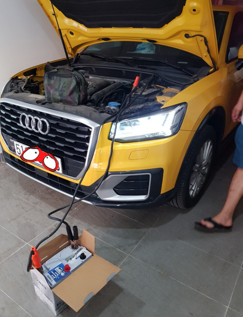 bình ắc quy xe Audi tại Tphcm