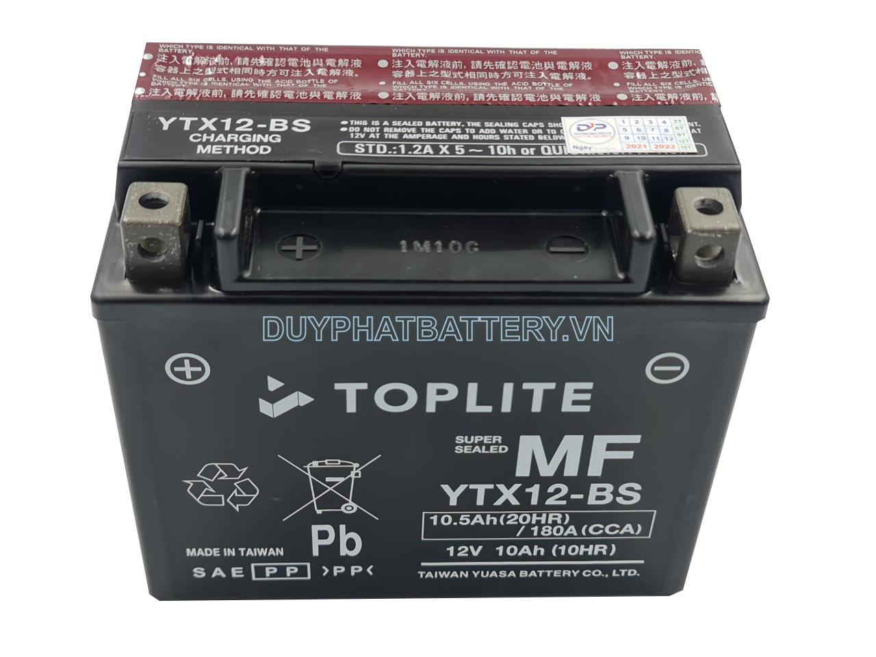 TOPLITE YTX12-BS