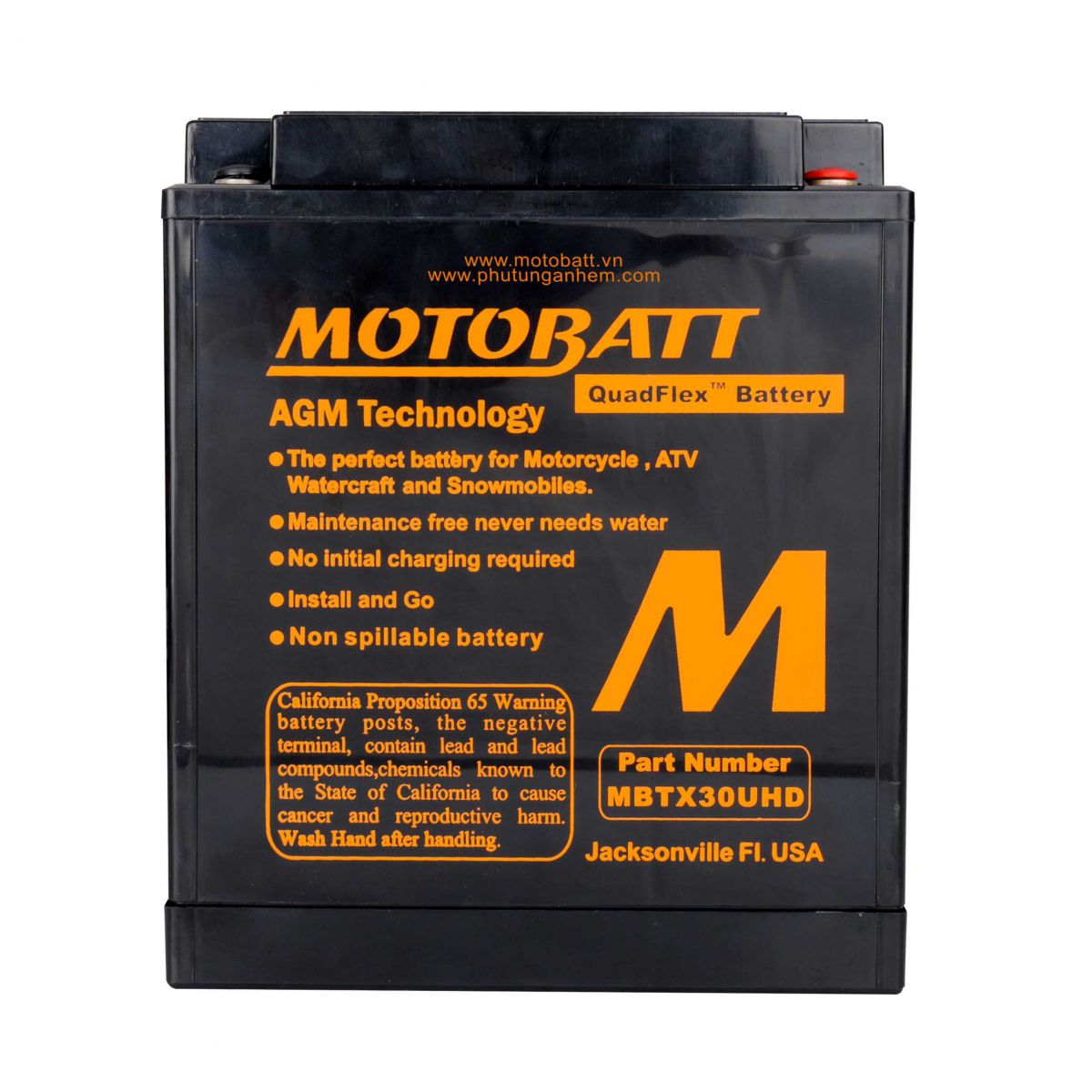 Motobatt Quadflex MBTX30UHD