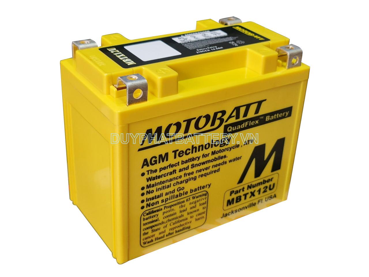  Motobatt MBTX12U