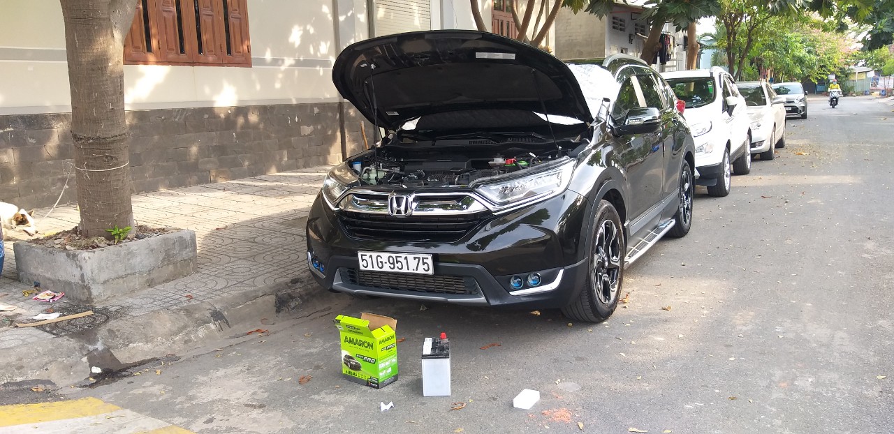 Ắc quy xe Honda CR-V