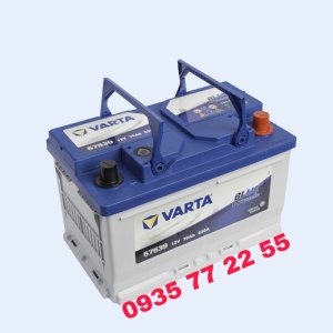 Ắc quy Varta DIN 57539 (12V-75AH)