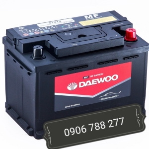 Ắc quy ô tô DAEWOO DIN 57412 12V 74Ah