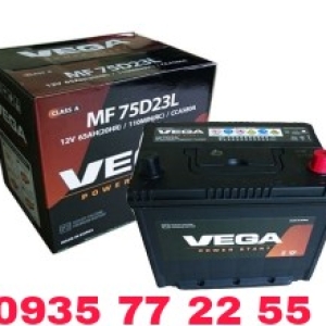 ẮC QUY VEGA  MF75D23R/L 12V-65AH