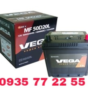 ẮC QUY VEGA MF55D20L 12V-50AH