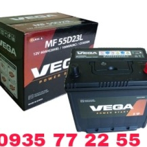 ẮC QUY VEGA  MF55D23L 12V-60AH