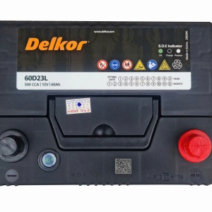 ẮC QUY DELKOR 60D23L 12V-60AH CCA 500