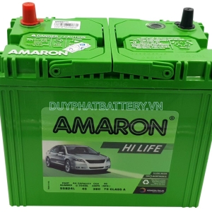 Bình ắc quy AMARON 55B24L 12V 45AH CCA 380A