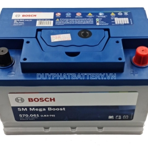 Bình ắc quy BOSCH DIN 570.061 (12V-70Ah)