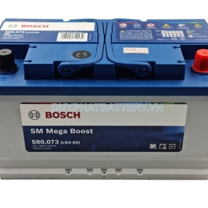 Bình ắc quy BOSCH DIN 580.073 (12V-80Ah)