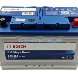 Bình ắc quy BOSCH DIN 590.082 (12V-90Ah)