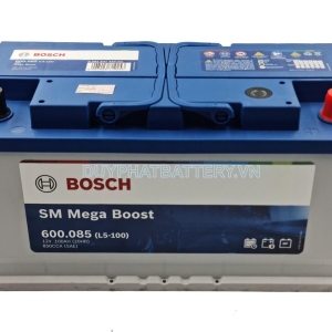 Bình ắc quy BOSCH DIN 600.085 (12V-100Ah)