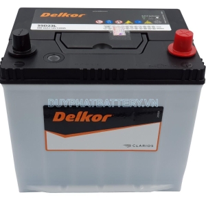 Bình ắc quy DELKOR 55D23L 12V 60AH CCA 550A