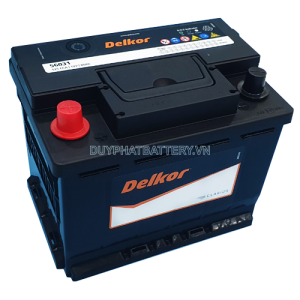 ẮC QUY DELKOR  DIN 56031R 12V-60AH - CAPTIVA