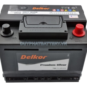 Bình ắc quy DELKOR DIN 56077 12V 60AH CCA 600A