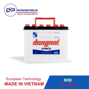 Ắc quy Hybrid Đồng Nai N50 - 12V - 50Ah