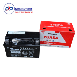 BÌNH ẮC QUY KHÔ YUASA YTX7A (12V-7Ah)