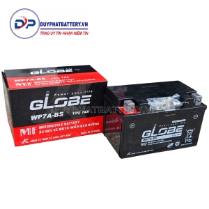 BÌNH ẮC QUY KHÔ GLOBE WP7A-BS (12V-7AH)