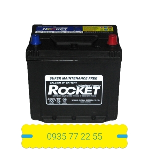 Ắc quy ô tô Rocket 55D23 L/R (12V-60Ah)