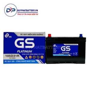 Bình ắc quy GS khô 105D31R (12V-90AH)