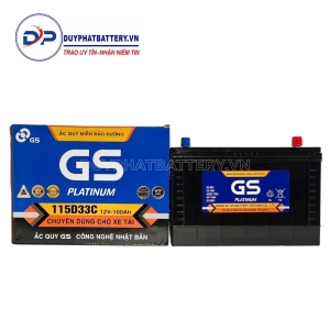 Bình ắc quy GS 115D33C (12V-100AH)