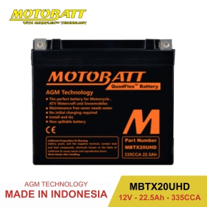Bình ắc quy Motobatt MBTX20UHD 12v 21Ah