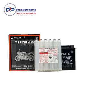 ẮC QUY TOPLITE YTX20L-BS 12V 18Ah