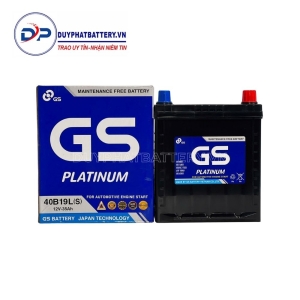 Bình ắc quy GS MF 40B19L(S) (12V-35AH)