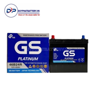 Bình ắcquy GS KHÔ 46B24R (12V- 45AH)