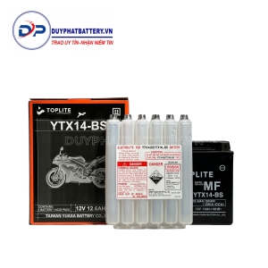 Bình ắc quy TOPLITE YTX14-BS 12V 12AH CCA 200A