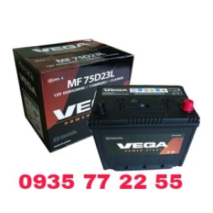 ẮC QUY VEGA  MF75D23R/L 12V-65AH
