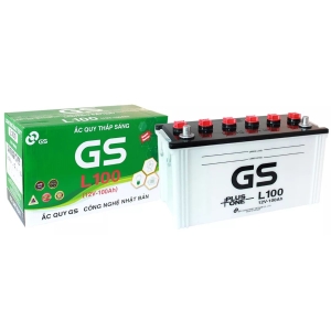 BÌNH ẮC QUY GS L100 (12V-100AH) SẢN PHẨM MỚI