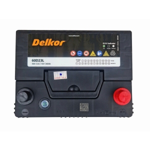 ẮC QUY DELKOR 60D23L 12V-60AH CCA 500
