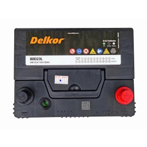 Ắc quy Delkor 80D23L 12V-65Ah CCA 540