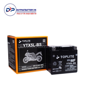 Ắc quy TOPLITE YTX5L-BS 12V 5Ah