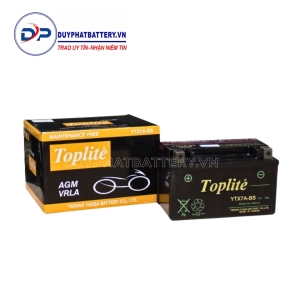 Ắc quy TOPLITE YTX7A-BS 12V 7Ah