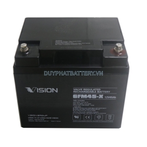 Bình ắc quy Vision 6FM45-X 12V 45Ah