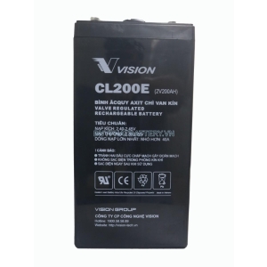 Bình ắc quy Vision CL200E 2V 200Ah
