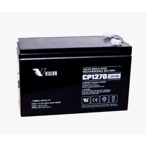 Bình ắc quy Vision CP1270 12V 7Ah