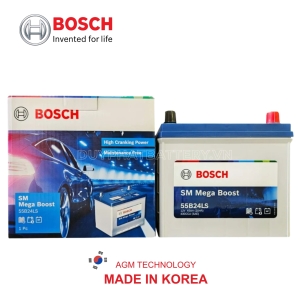 Bình ắc quy BOSCH 55B24LS (12V-45Ah)