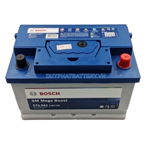Bình ắc quy BOSCH DIN 570.061 (12V-70Ah)