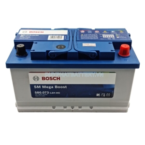 Bình ắc quy BOSCH DIN 580.073 (12V-80Ah)