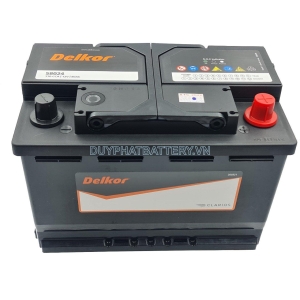 Bình ắc quy DELKOR DIN 58024 12V - 80AH CCA 770A Hàn Quốc