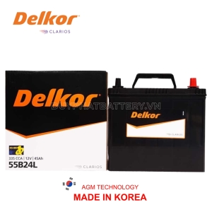 ẮC QUY DELKOR 55B24L 12V-45AH