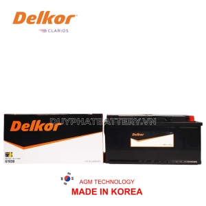 Ắc quy Delkor DIN 61038 (12V-110AH)